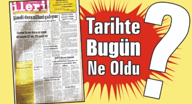 1985'ten Günümüze: İleri Gazetesi'nde 40 Yıl Önce Bugün