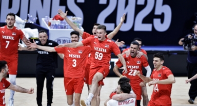 A Milli Erkek Voleybol Takımı, Dünya Şampiyonası'nda ilk kez çeyrek finalde
