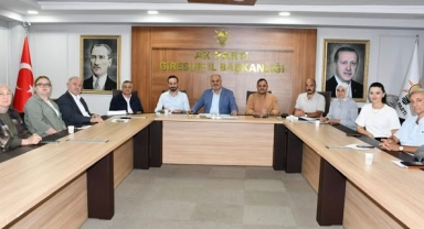 AK Parti Giresun’da Haftalık Yönetim Kurulu Toplantısı Yapıldı