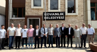 AK Parti Giresun Heyeti Kovanlık Belediyesi'nde: Paşakonağı Çalışmaları Değerlendirildi