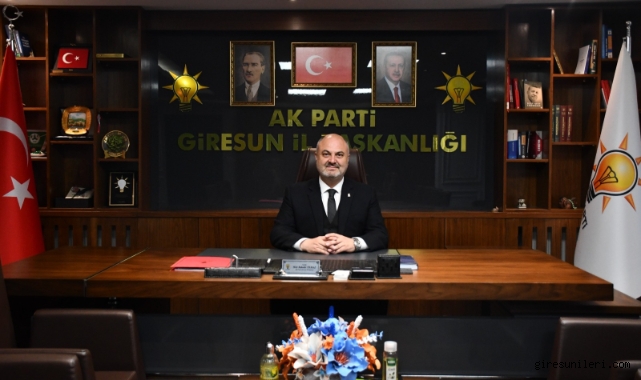 AK Parti Giresun İl Başkanı Yılmaz; 'Her Alanda Olduğu Gibi, Eğitimde de Durmak Yok Yola Devam..!'