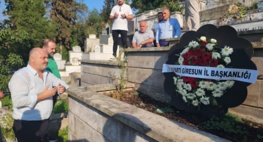 AK Parti Giresun Teşkilatından Merhum Hasan Ali Tütüncü’ye Vefa