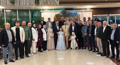 AK Parti Heyeti, Genç Ailesinin Mutluluğuna Ortak Oldu