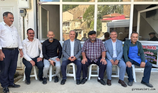 AK Parti Milletvekili Temür’den Aydındere Halkına Teşekkür
