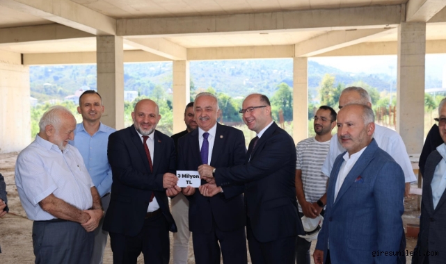 Ali Temür'den Giresun'a Büyük Katkı: Dini İlimler Külliyesi İçin 3 Milyon TL Bağış