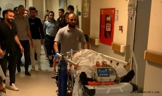 Asansör boşluğuna düşen genç yaralandı