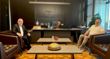 Başkan Şentürk’ten Uğur Kızılca’ya Ziyaret