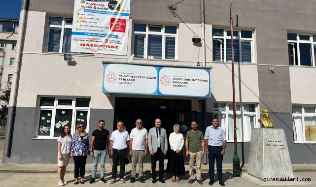 Bulancak İlçe Milli Eğitim Müdürü Şenel Bulut’tan Okullara Ziyaret