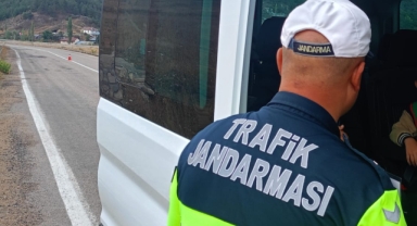 Çamoluk’ta okul servisleri denetlendi