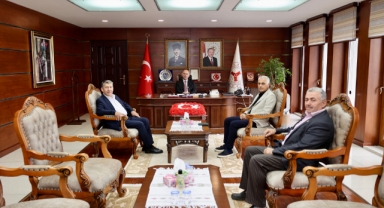 Çanakçı Heyetinden Vali Serdengeçti’ye Ziyaret