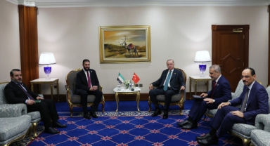 Cumhurbaşkanı Erdoğan, Suriye Cumhurbaşkanı Şara ile görüştü