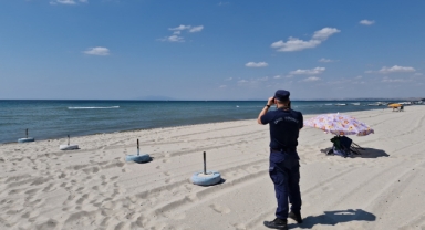Denizde kaybolan kadını arama çalışmaları sürüyor