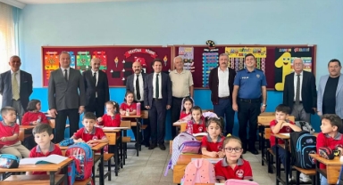 Dereli Belediye Başkanı Şenlikoğlu’ndan İlköğretim Haftası Ziyareti