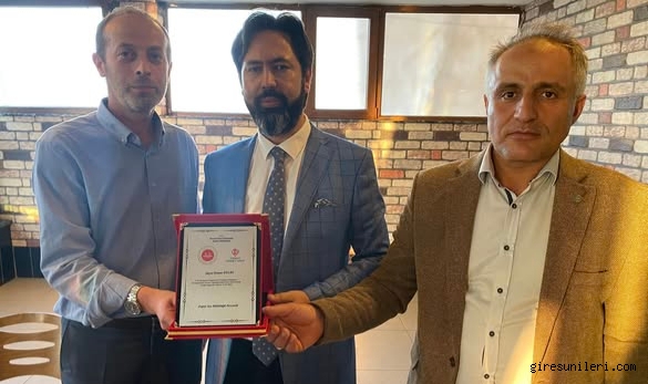 Espiye İlçe Müftüsü Osman Gülbe’ye Veda Programı Düzenlendi