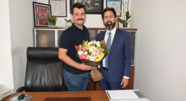 Espiye Müftüsü Gülbe'den ilçedeki idarecilere ziyaret