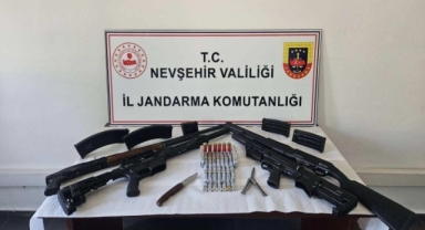 Evden cephane çıktı