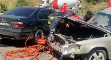 Feci  trafik kazası: 1 ölü, 3 yaralı