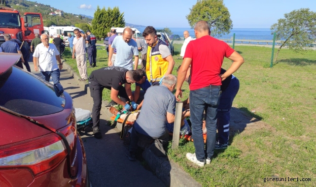 Giresun'da kaza!