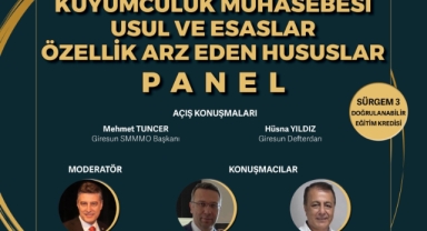 Giresun’da Kuyumculuk Sektörüne Özel Muhasebe Semineri