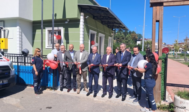 Giresun’da Yeni Acil Sağlık İstasyonu Hizmete Açıldı
