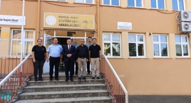 Giresun İl Millî Eğitim Müdürü Tokgöz'den Keşap İlçesine Eğitim Ziyareti