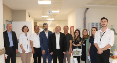 Giresun İl Müftüsü Selçuk Kılıçbay'dan Giresun Eğitim ve Araştırma Hastanesi'ne Anlamlı Ziyaret