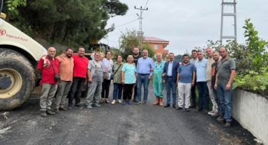 Giresun İl Özel İdaresi’nden Hafta Sonu Mesaisi