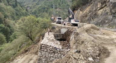 Giresun İl Özel İdaresi'nden Hummalı Çalışma 