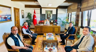 Giresun İl Tarım Müdürlüğü Yetkililerinden Kaymakam Kavanoz’a Ziyaret