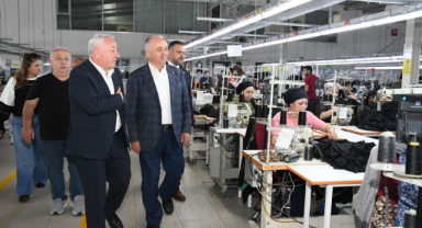 Giresun Milletvekili Ali Temür, Gölköy’de Tekstil Çalışanlarıyla Buluştu
