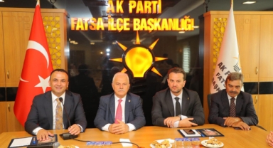 Giresun Milletvekili Elmas, Fatsa’da Türkiye Yüzyılı Buluşmalarına Katıldı