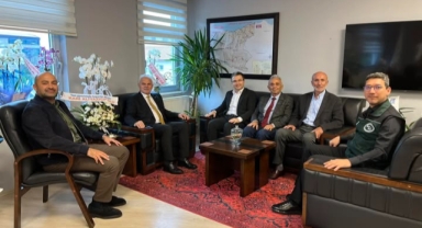 Giresun Milletvekili Elmas’tan DSİ 226. Şube Müdürü Okan Yonkuç’a Hayırlı Olsun Ziyareti