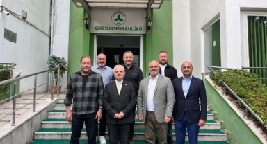 Giresun Milletvekili Elmas’tan Giresunspor’a Geçmiş Olsun Ziyareti