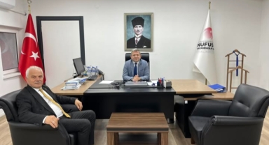 Giresun Milletvekili Elmas’tan Yeni Göreve Başlayan Nüfus Müdürü İsa Tozlu’ya Başarı Dileği