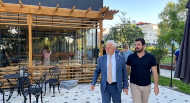 Giresun Milletvekili Elmas ve Başkan Ayyıldız, Serenti Kafe’de İncelemelerde Bulundu