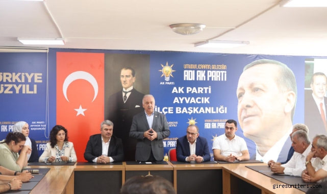Giresun Milletvekili Temür’den, Ayvacık’ta Yoğun Ziyaret Programı