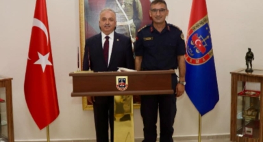 Giresun Milletvekili Temür’den Jandarma Komutanı Albay Nihat Özkök’e Hayırlı Olsun Ziyareti