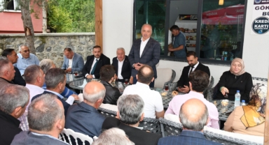 Giresun Milletvekili Temür, Gölköy’de Muhtarlarla Buluştu