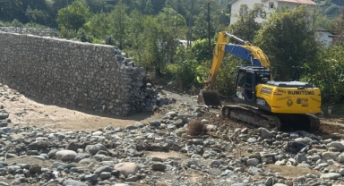 Giresun’u Vuran Yoğun Yağışın İzleri Siliniyor