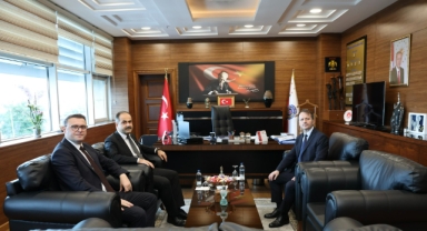 Giresun’un Güvenlik Kadrosundan Emniyet Müdürü Akbaş’a Ziyaret