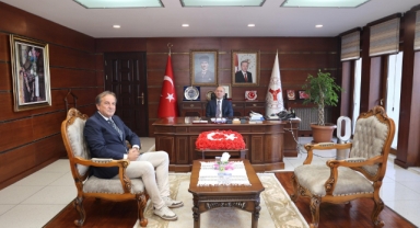 Giresun Valisi Serdengeçti'den, Emekliye Ayrılan Karaibrahim'e Teşekkür