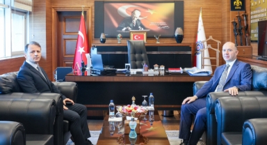 Giresun Valisi Serdengeçti'den Emniyet Müdürü Akbaş'a Ziyaret 