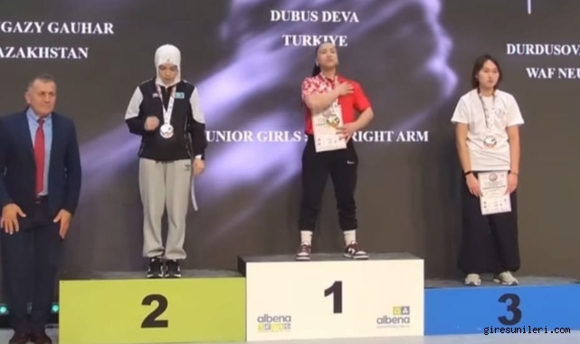 Giresunlu Deva Dübüş'ten Dünya Şampiyonasında Tarihi Başarı!