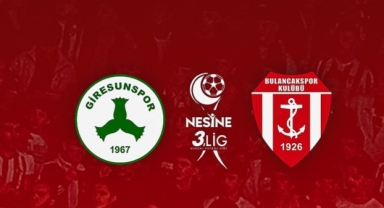 Giresunspor - 1926 Bulancakpor karşılaşmasının hakemleri belli oldu 