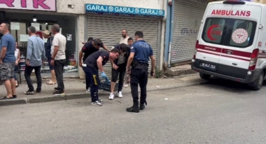 İhbara giden polislerin üzerine pitbull cinsi köpeğini saldı