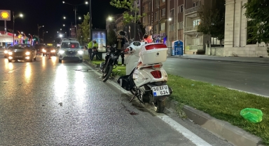 İki motosiklet çarpıştı: 2 yaralı