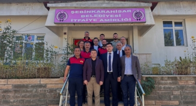 İtfaiyeciler Haftası'nda Şebinkarahisar’dan Gurur Dolu Ziyaret