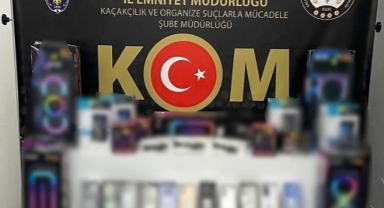 Kaçakçılık operasyonu: Çok sayıda elektronik eşya ele geçirildi