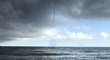 Karadeniz'in o kentinde hortum oluştu! 