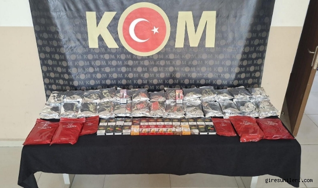 Kargo paketinden 61 kilo kaçak nargile tütünü çıktı